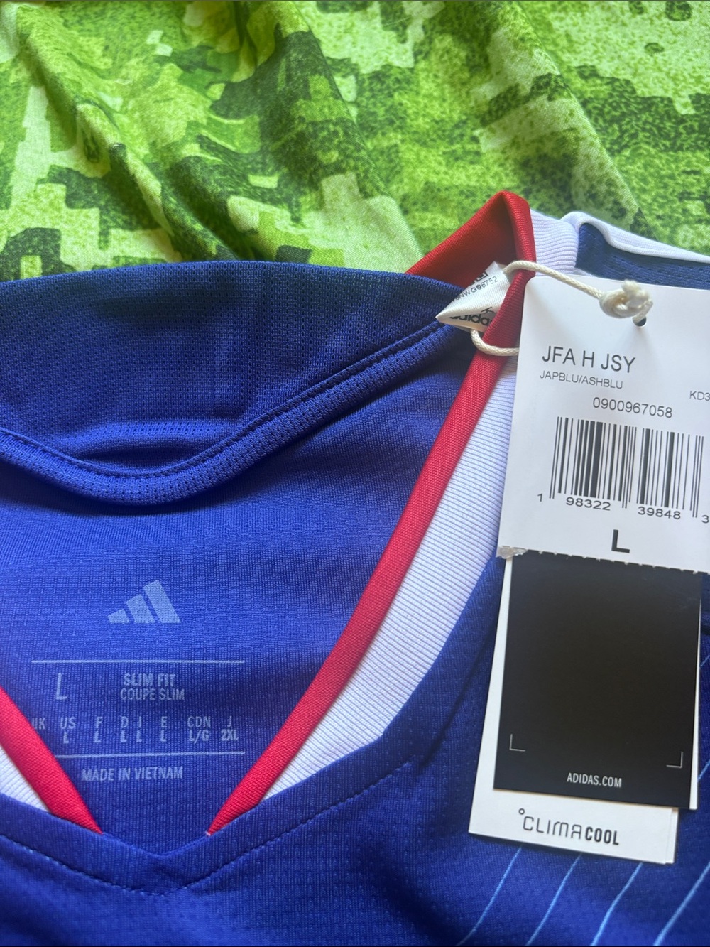 Adidas Japan National Soccer Team World Cup Jersey - Picture 3 of 4